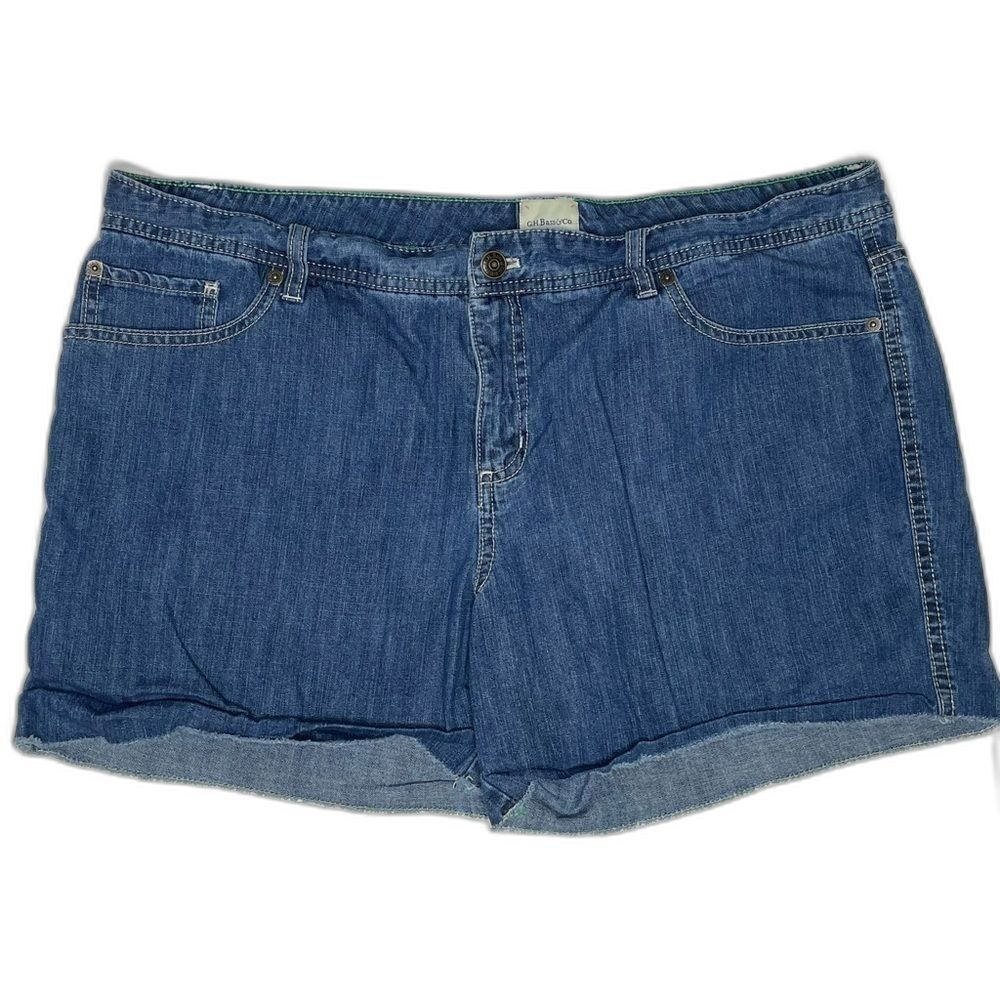 G.H. Bass & Co denim shorts, size 16